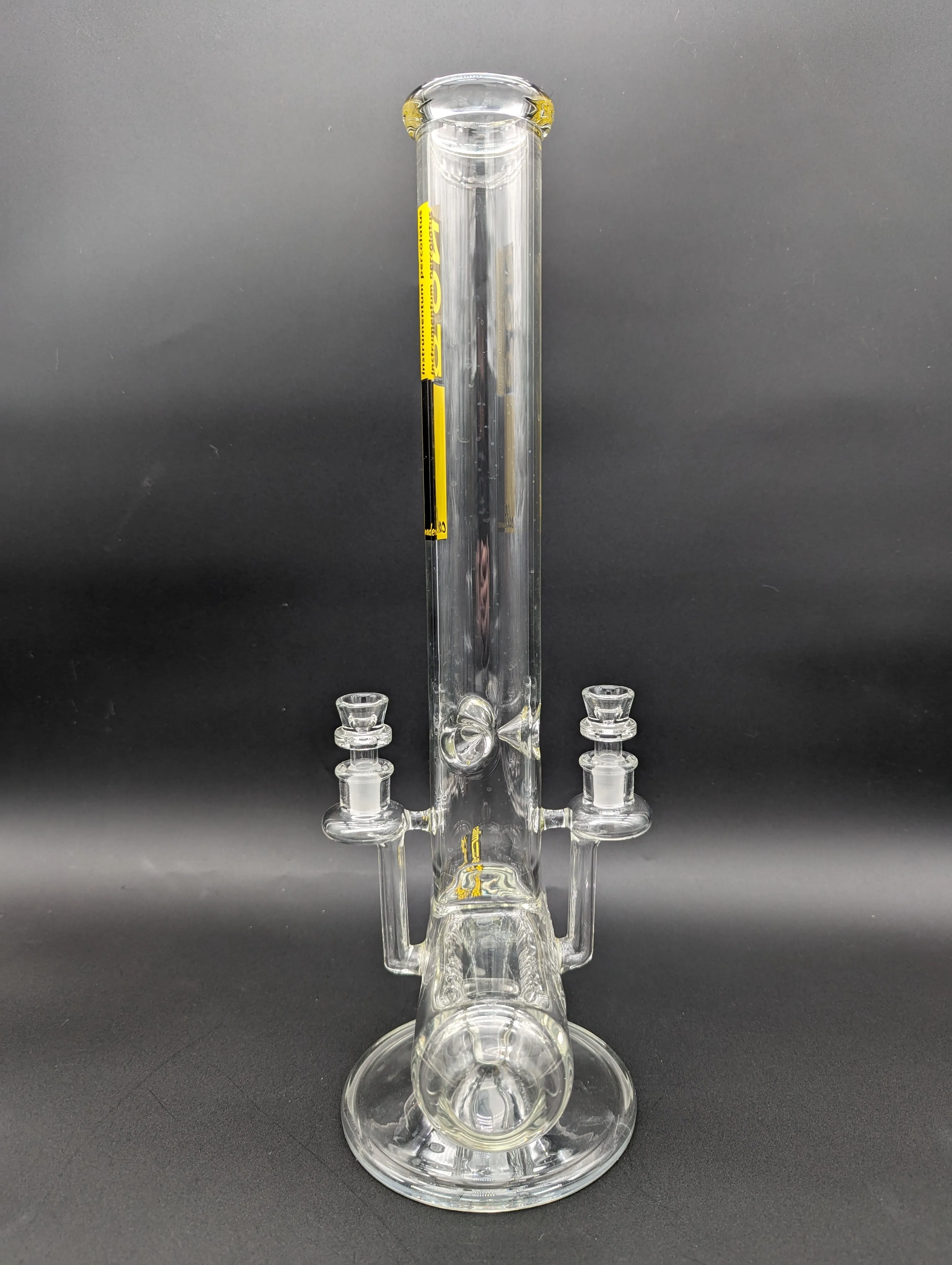 Zob Glass 17-Inch El Chapo Double-Hit Inline High-Quality Bong