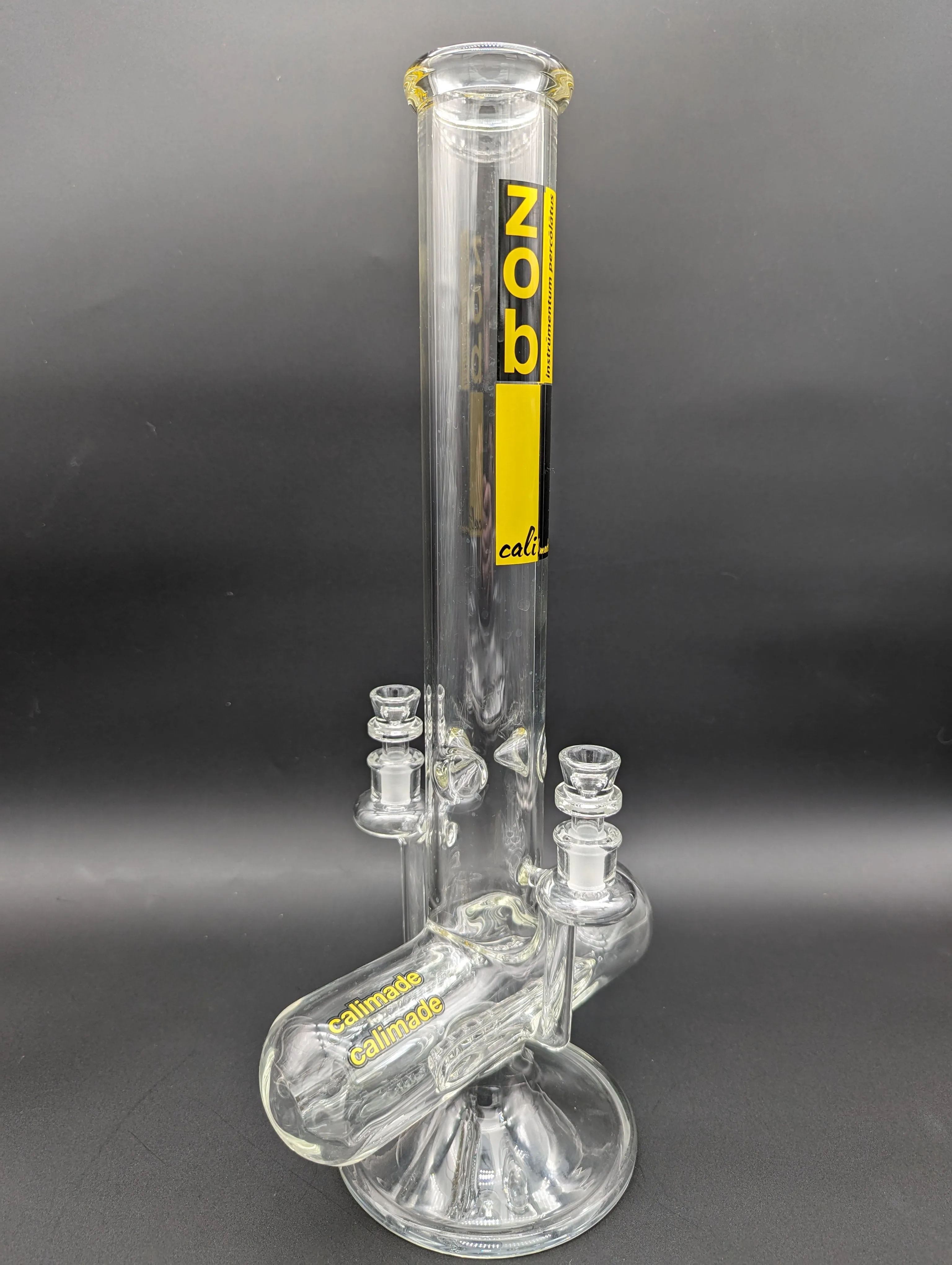 Zob Glass 17-Inch El Chapo Double-Hit Inline High-Quality Bong