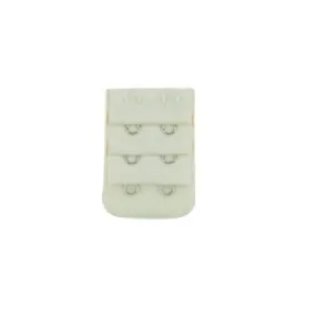 2-Hook 3-Rows Spacing Bra Extender-Beige