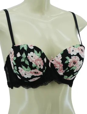 2PKBRA3019, Lady Princess 2Pk Women Bras (Printed Black)