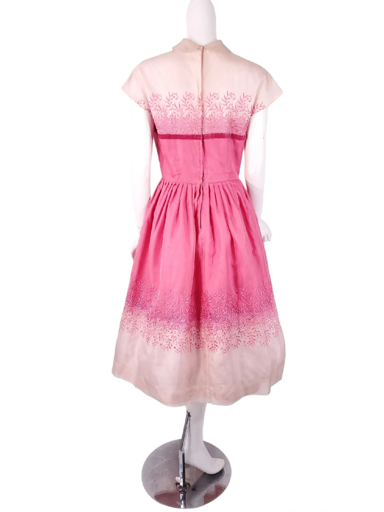 50s Pink Party Dress by Natlynn - sm