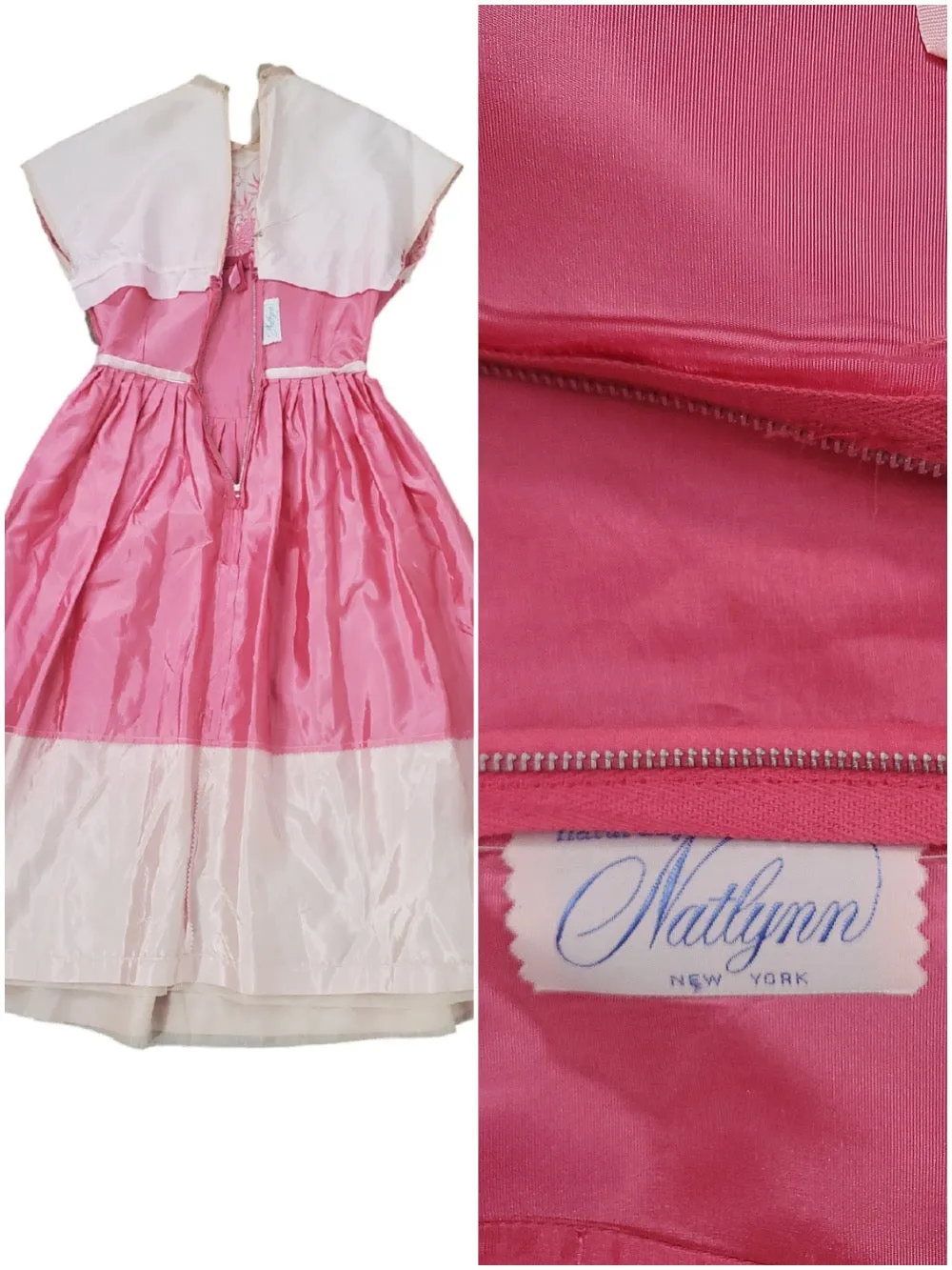 50s Pink Party Dress by Natlynn - sm