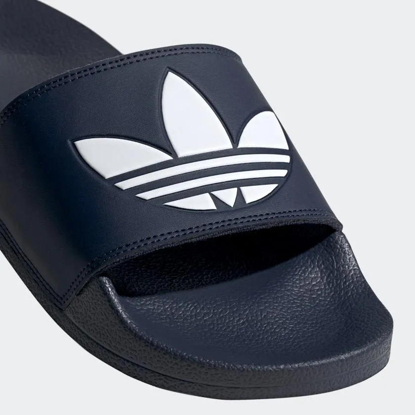 Adidas Adilette Lite Slides - Collegiate Navy / Cloud White