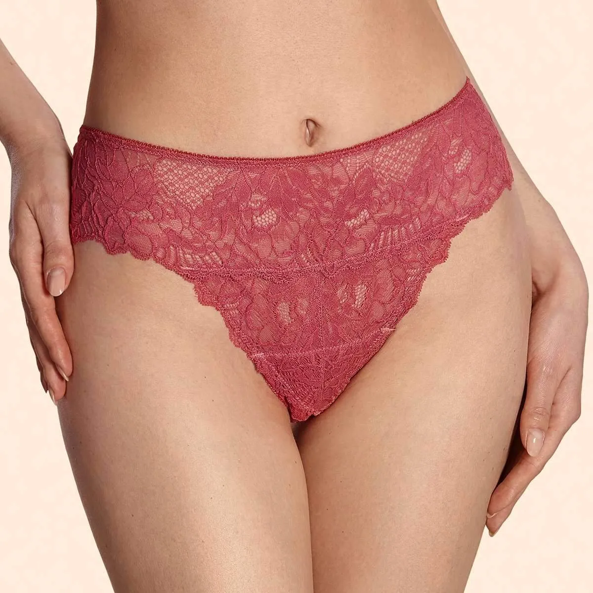 Ajour Galatea Lace Brazilian Thong C171