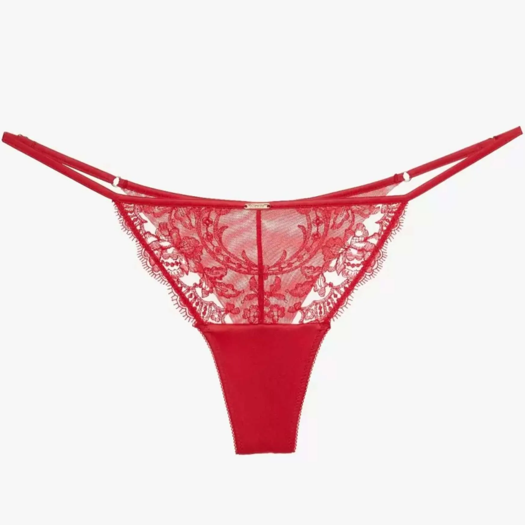 Ajour Gelato Lace G-String in Red C226A