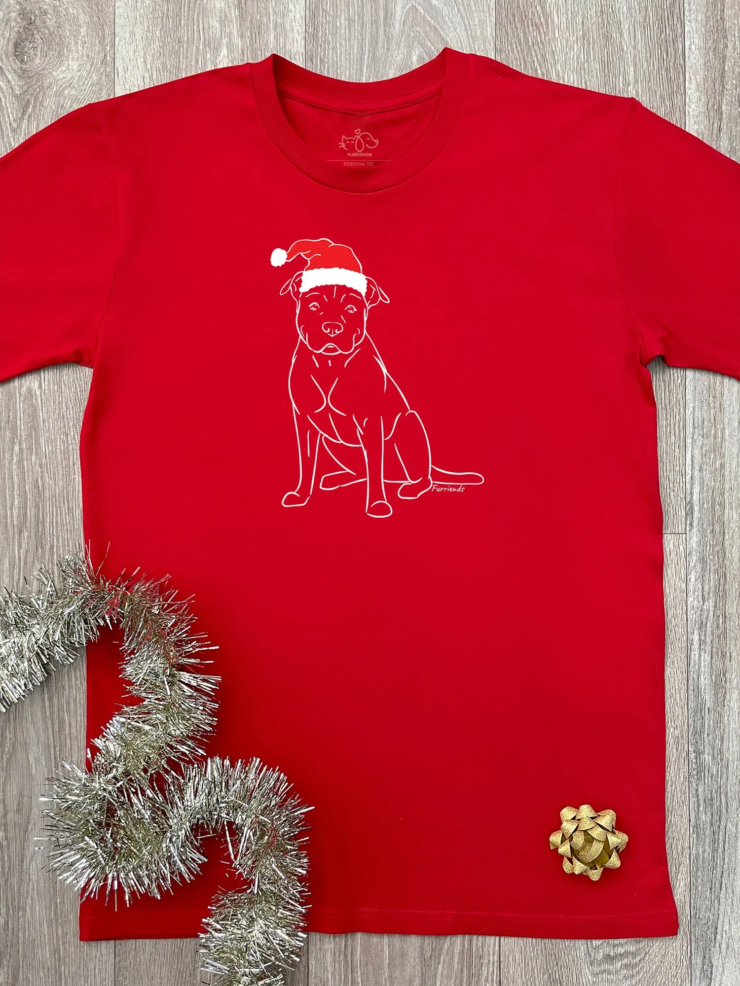 American Staffordshire Terrier Christmas Edition Youth Tee