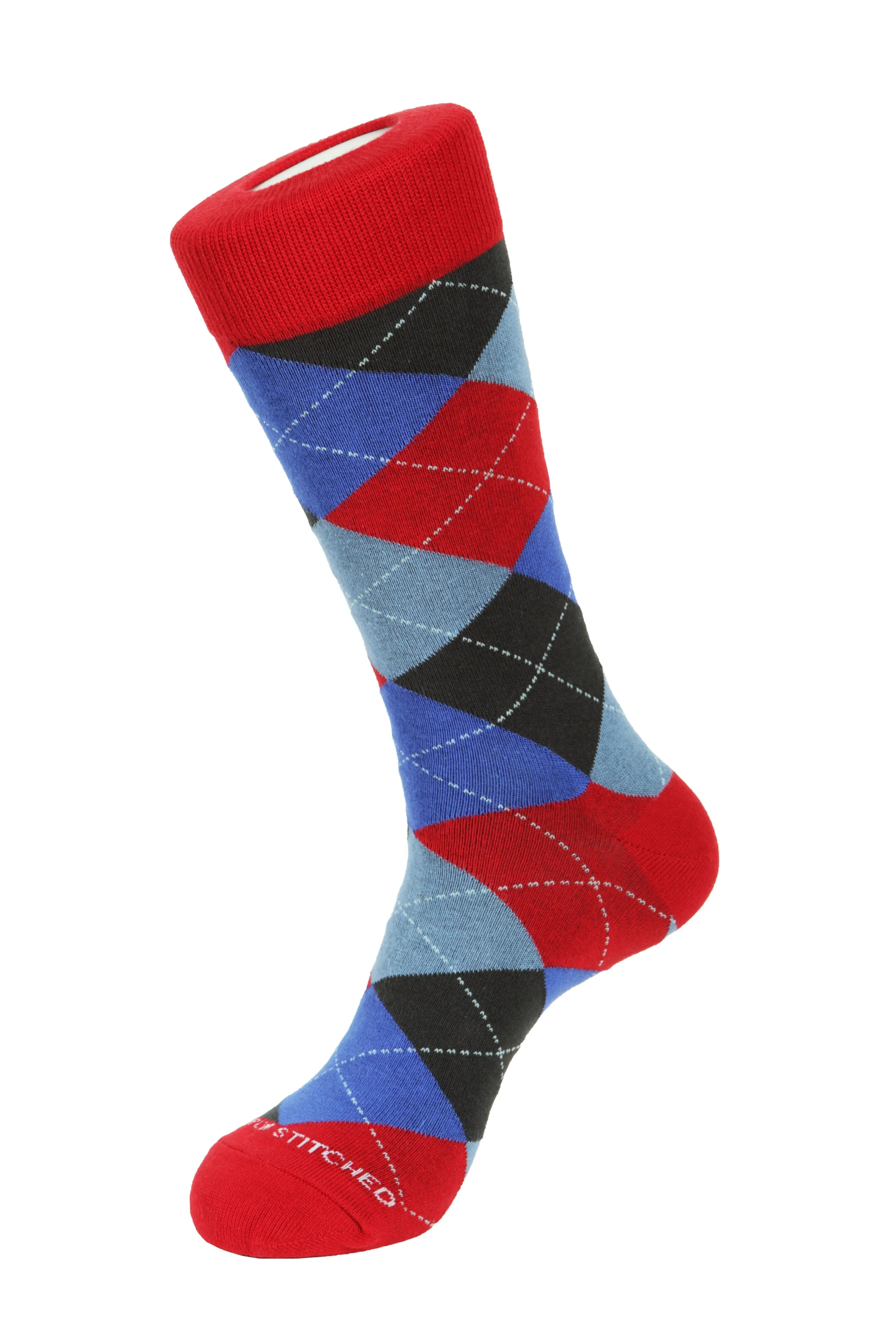 ARGYLE CREW SOCKS