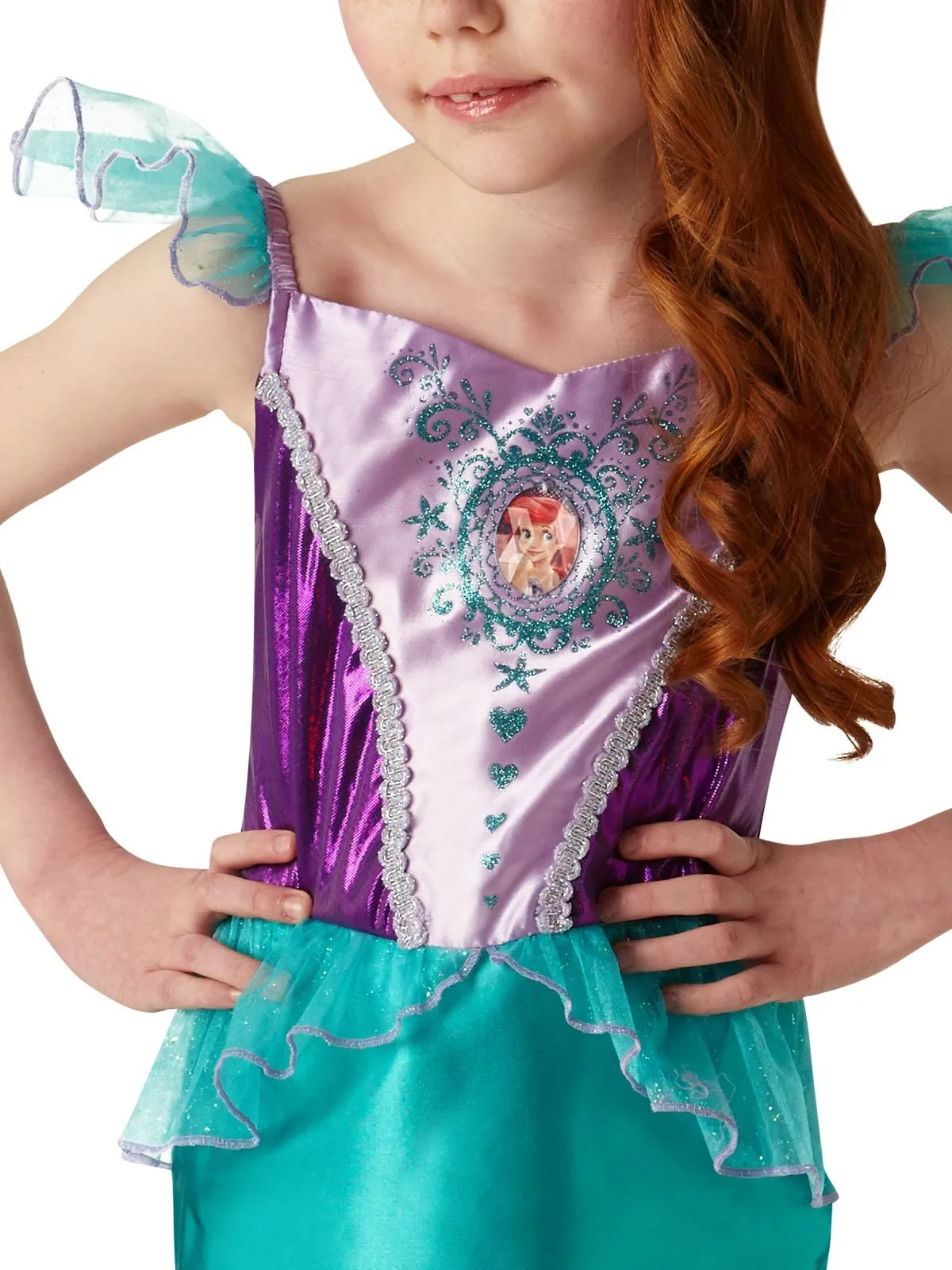 Ariel Gem Princess Costume for Kids - Disney The Little Mermaid