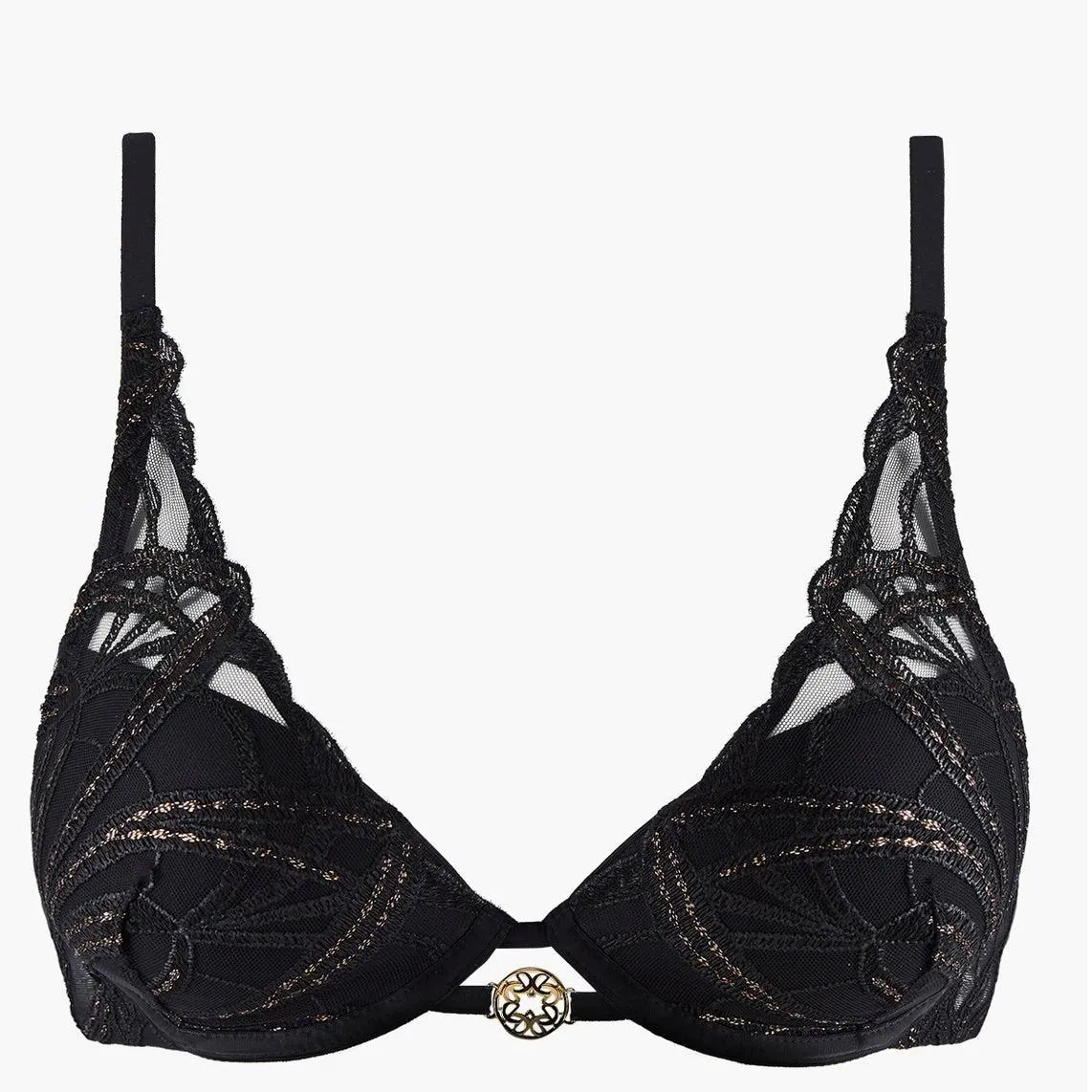 Aubade My Desire Moulded Plunge Bra in Secret Date ICN81