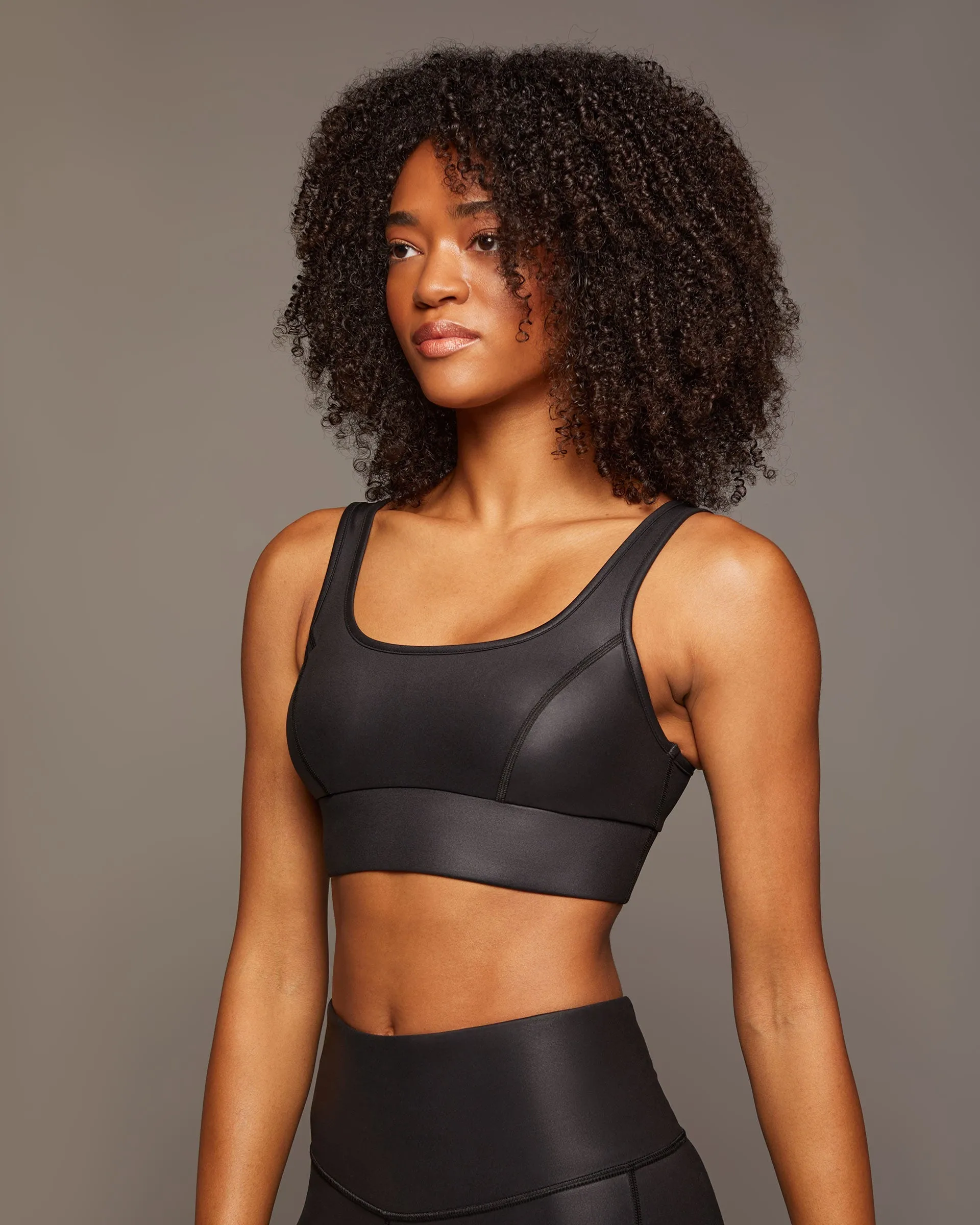 Basal Gloss Longline Bra