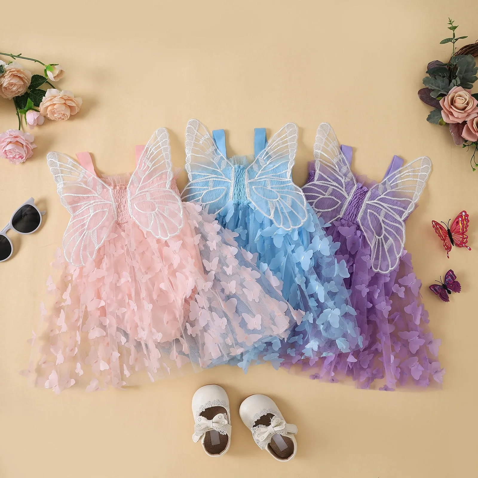 BUTTERFLY FAIRY Romper Dress