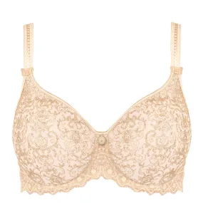 Cassiopee Creamy Beige Full Cup Bra