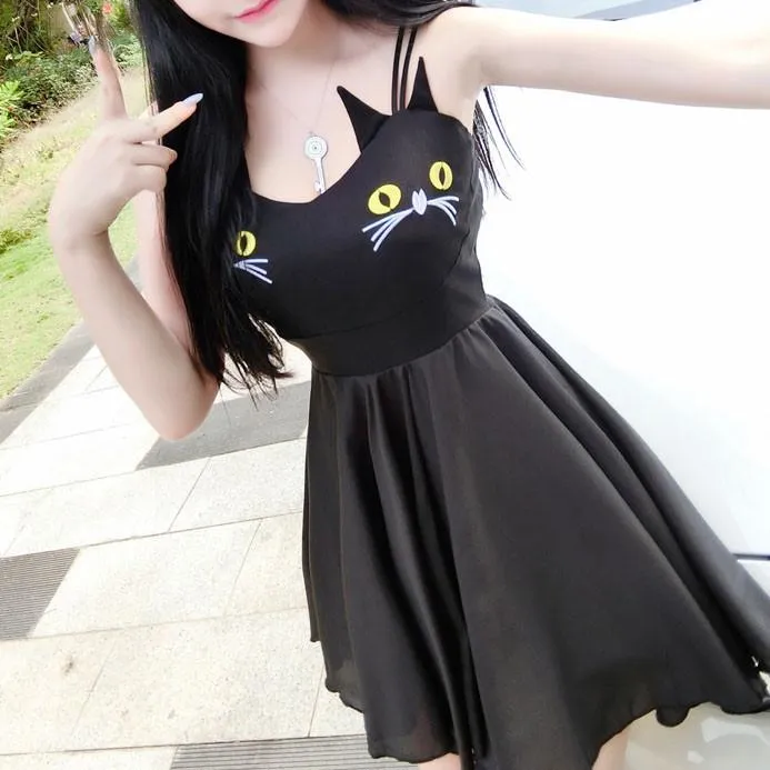 Cat Chest Dress SD02485