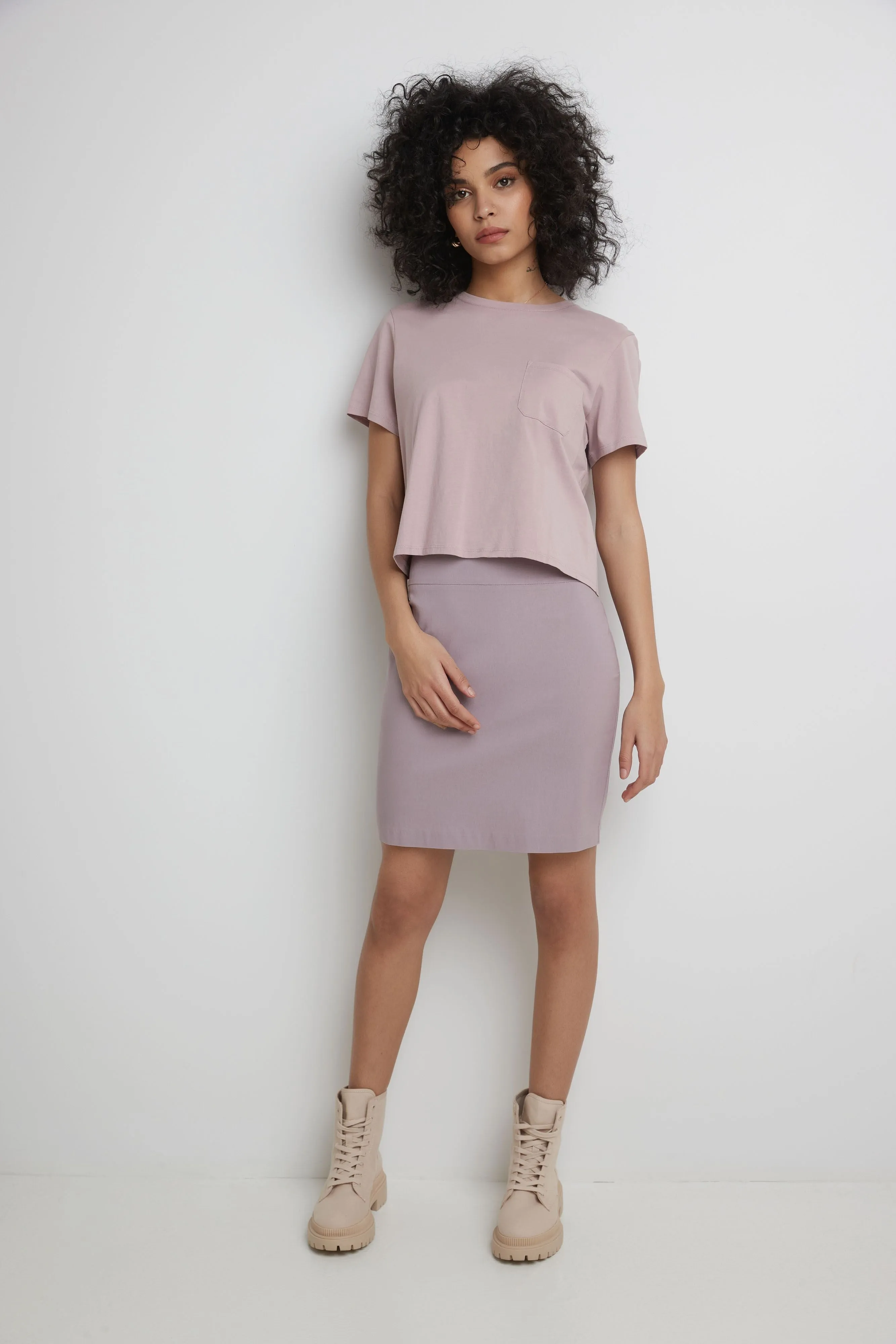 Classic 19” Above the Knee Pencil Skirt