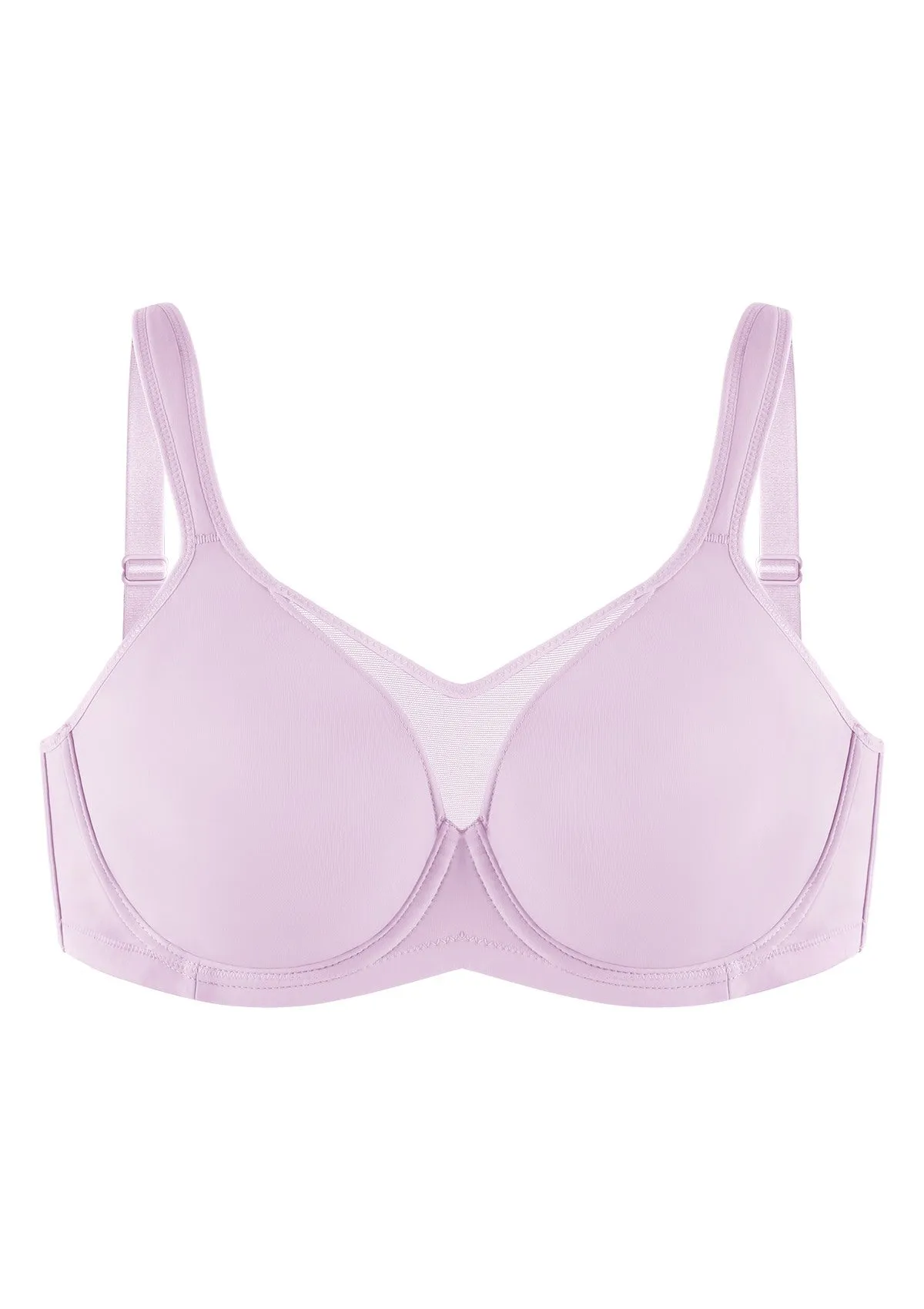 CoolComfort Smoothing Full Coverage Unlined Underwire Minimizer Bra