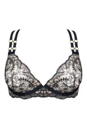 Cymatic Plunge Wire Bra