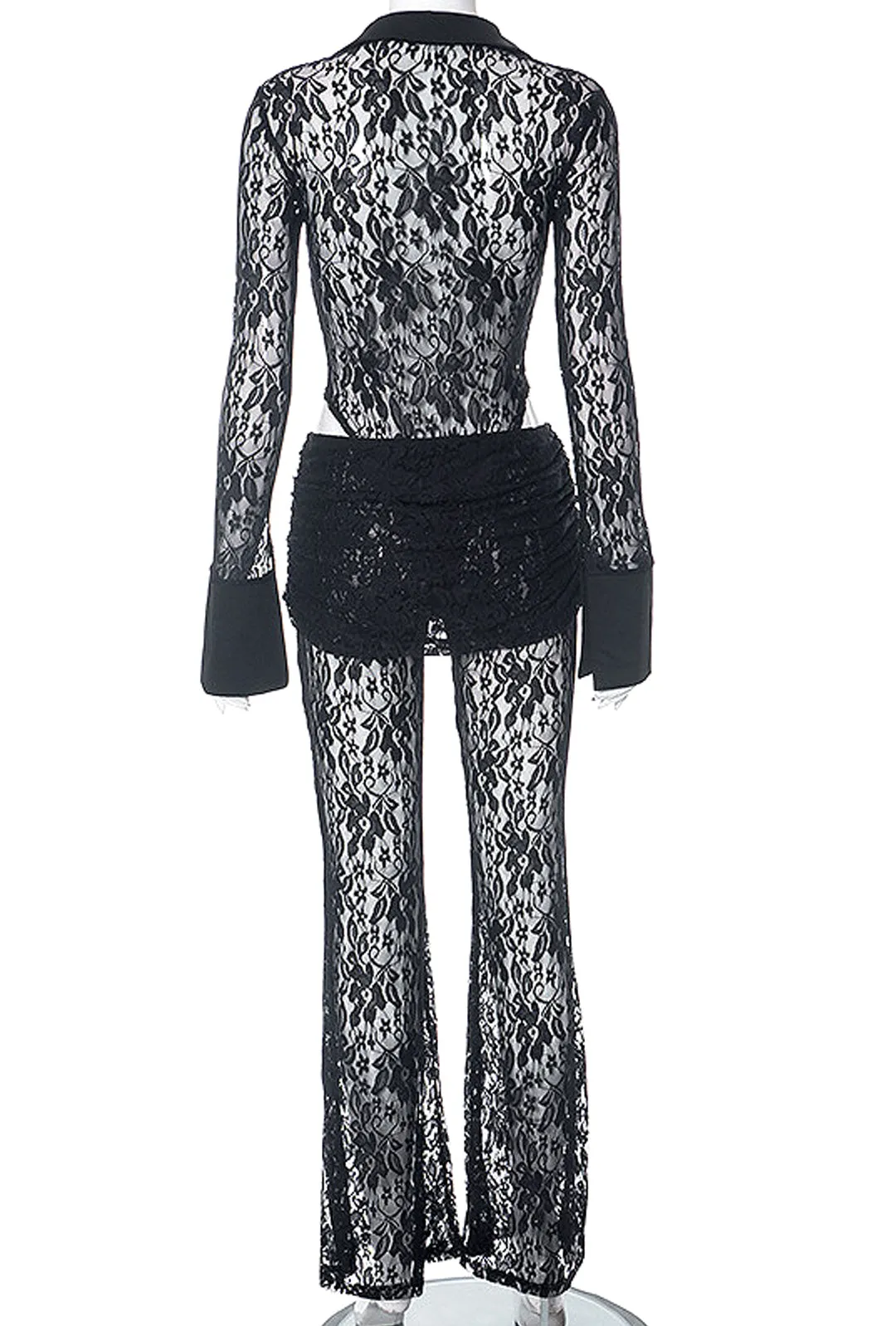 DaNIERA - LACE TWO PIECE PANT BODYSUIT