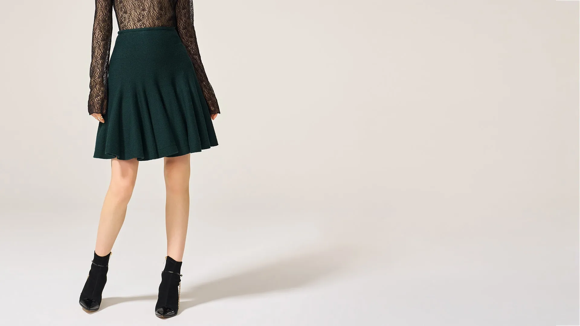 Dark Forest Wendy Knit Skirt