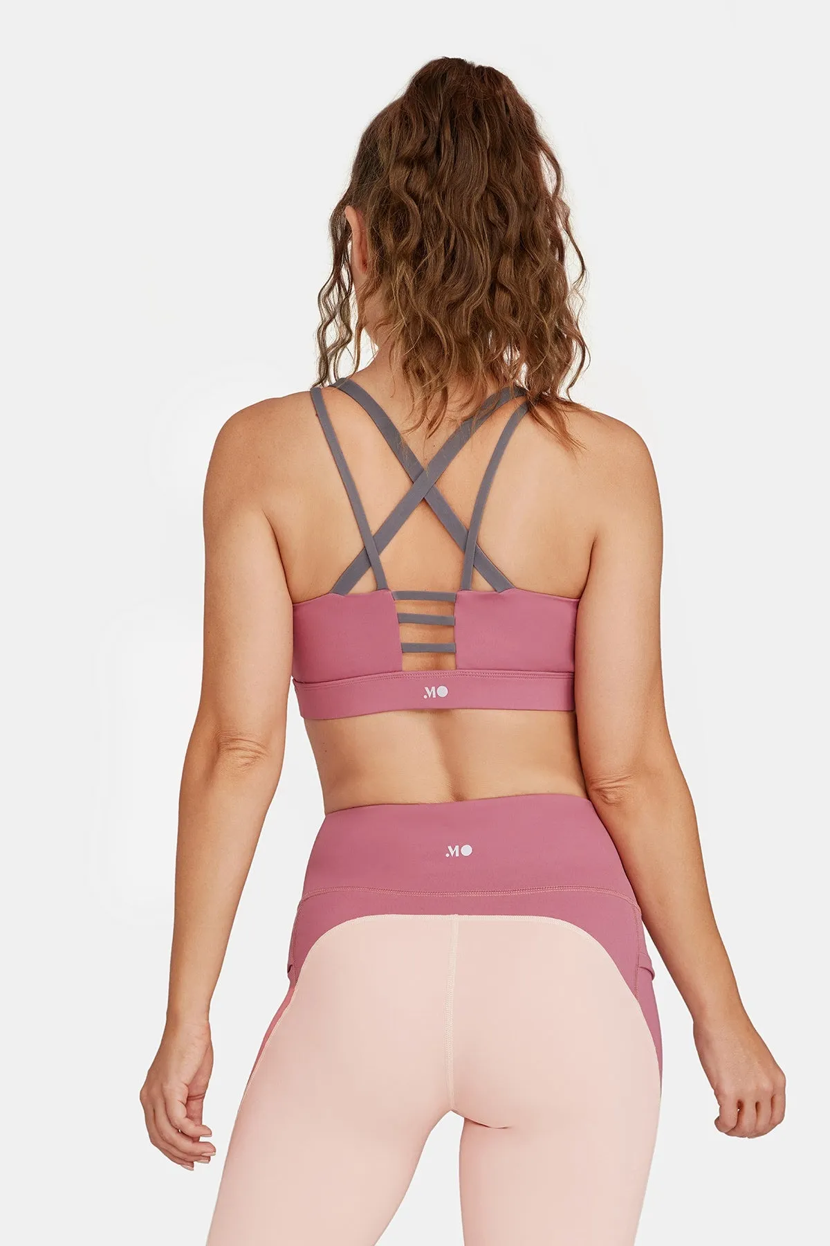 Double Strap Cross Back Sports Bra