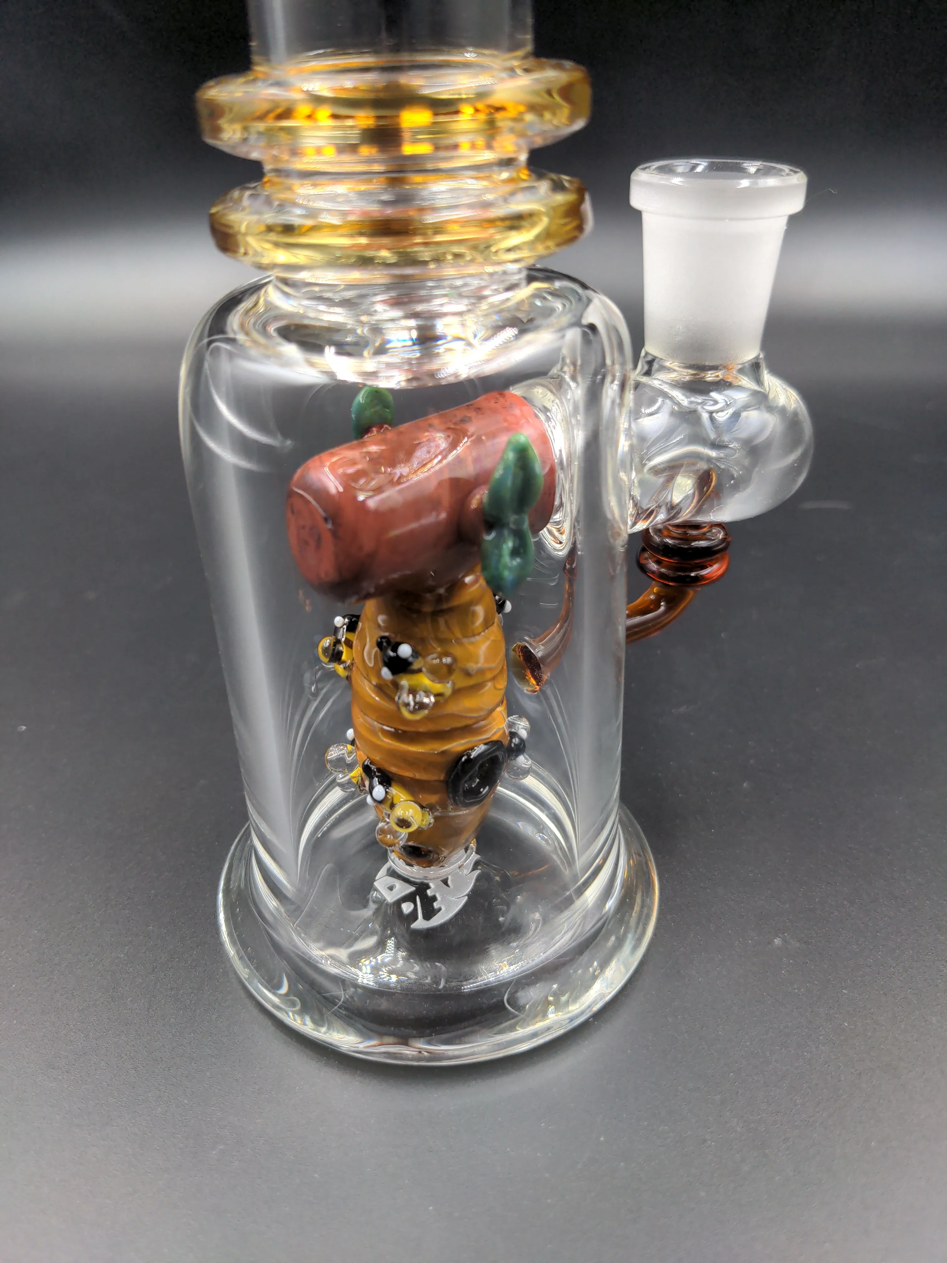 Empire Glassworks 7 Beehive Mini Beaker