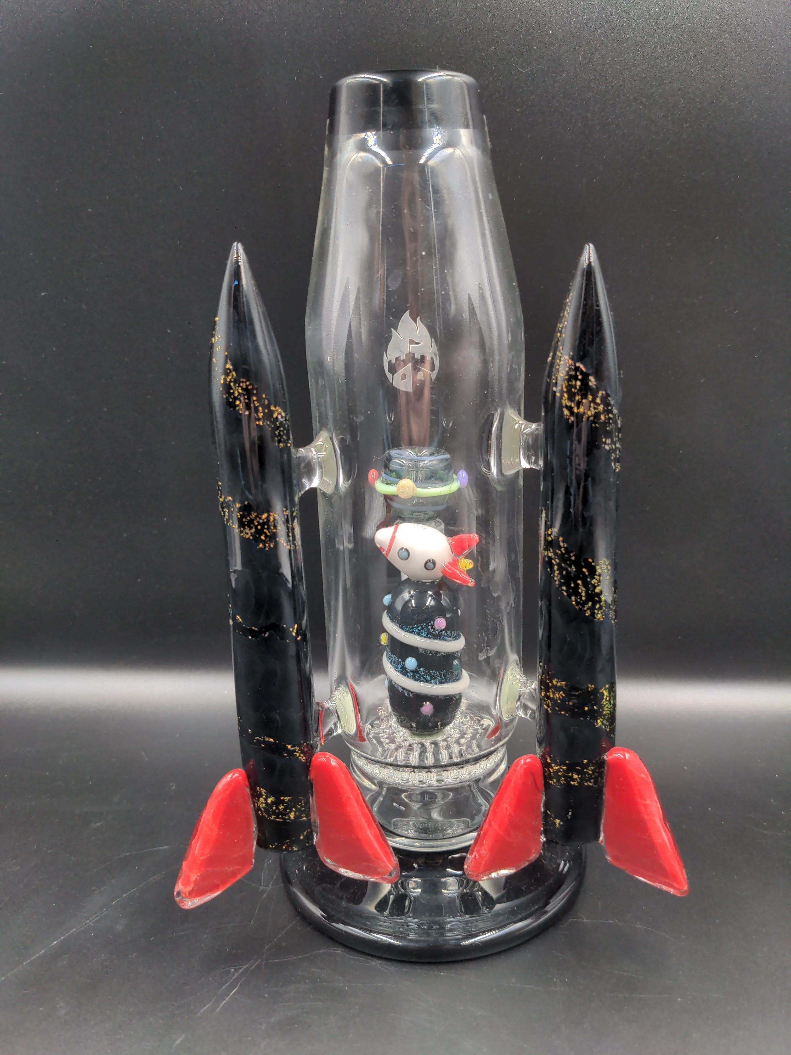 Empire Glassworks Galactic Rocket Ship