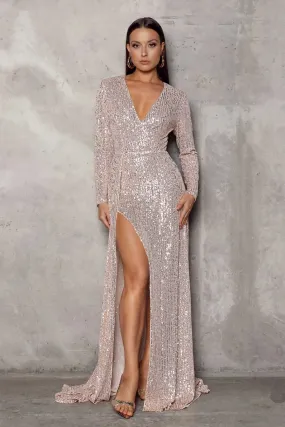 Fontaine Dress - Rose Gold