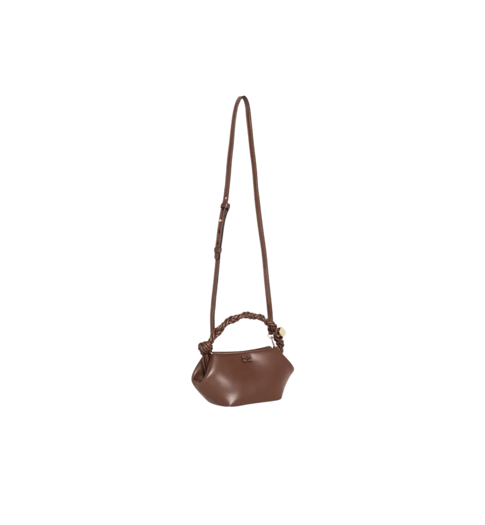 GANNI Brown Mini Bou Bag