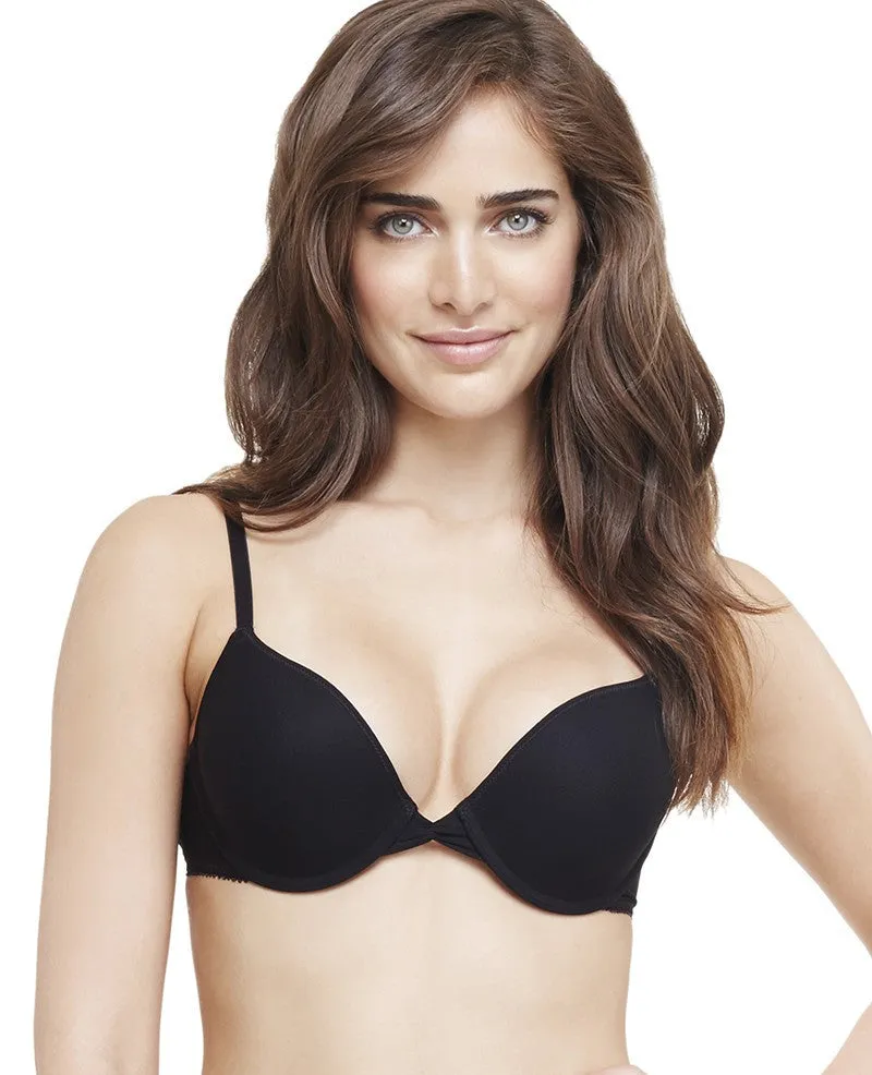 Gossamer Mesh Bump-It-Up Bra | Black