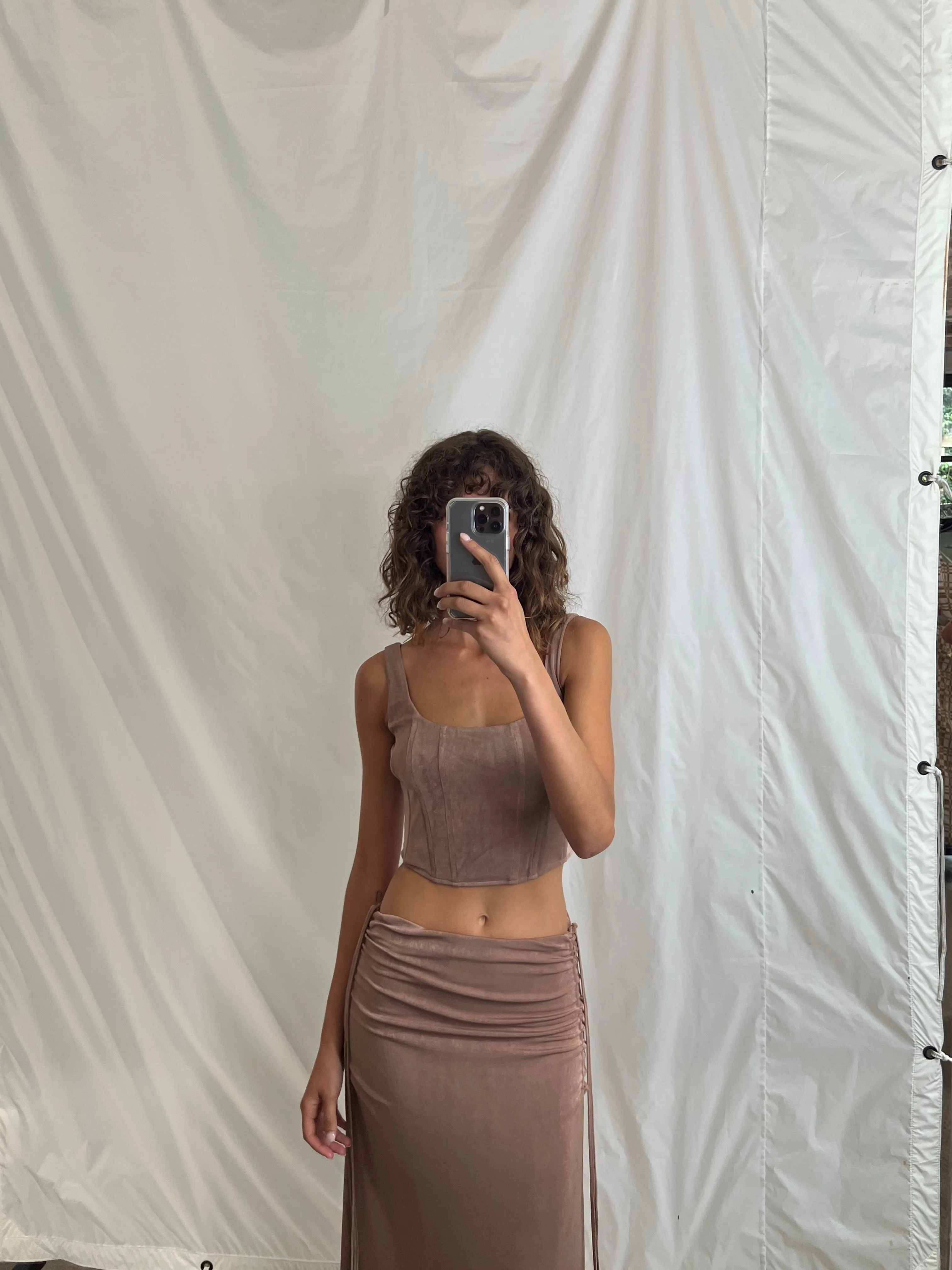 Hansen & Gretel - Sabrina Skirt - Mocha