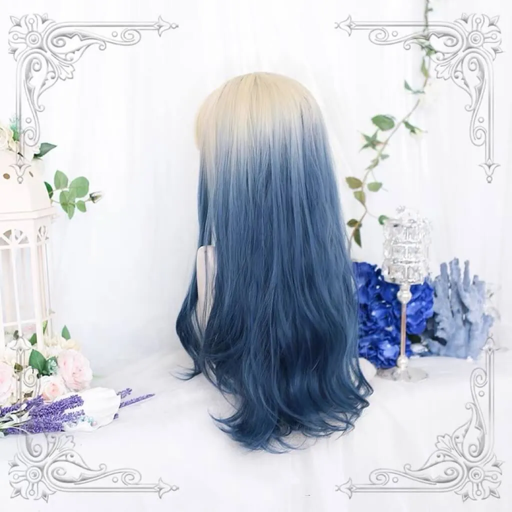 Ins Lolita daily gentle long curly wig BY4073