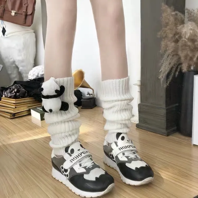 JAPANESE LOLITA CUTE PANDA JK KNIT SOCKS BY42222