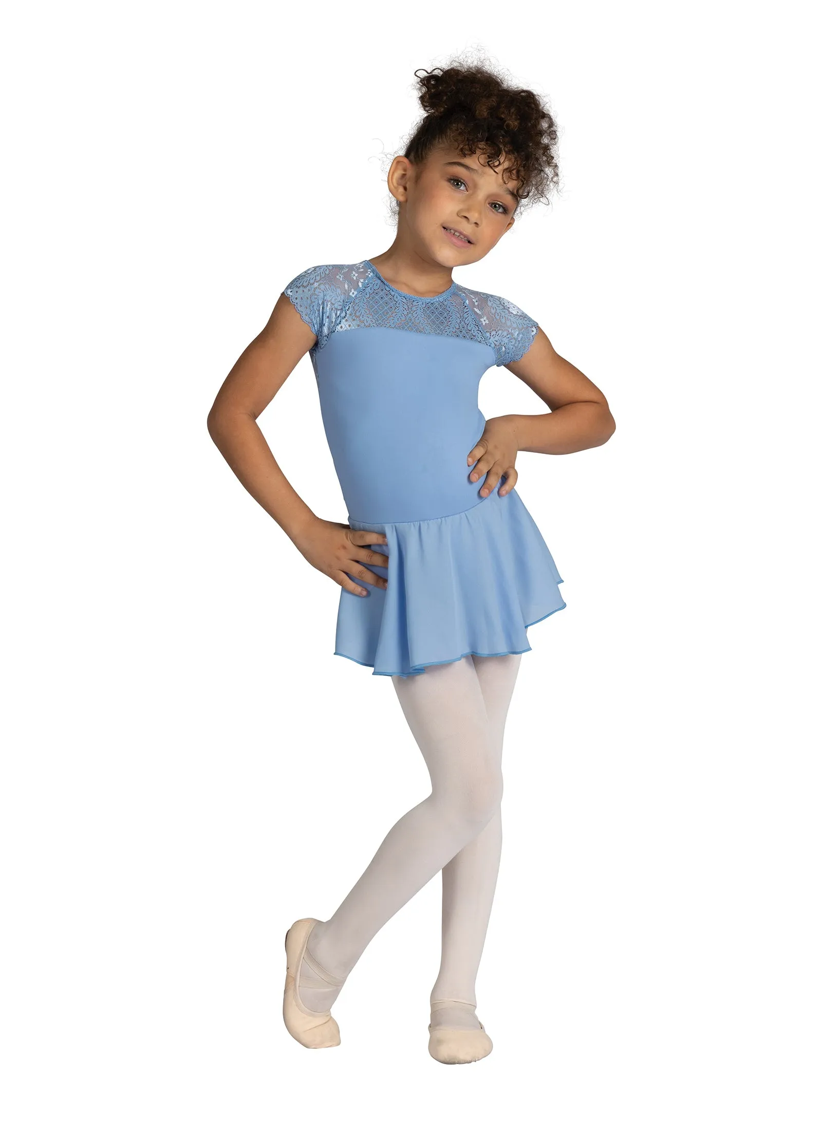 Kids Audrienne Cap Sleeve Dress