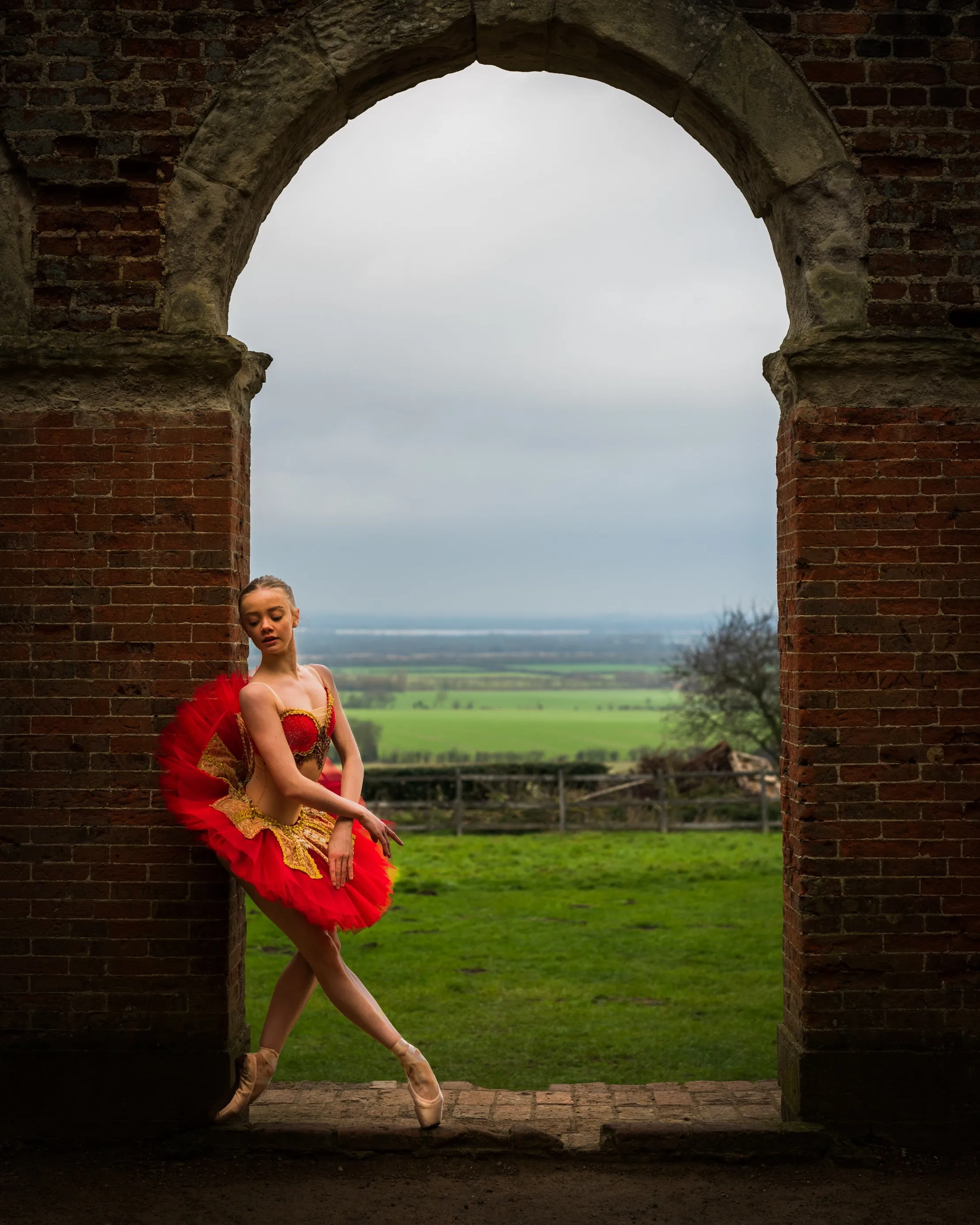 Le Corsaire red tutu - Hire only