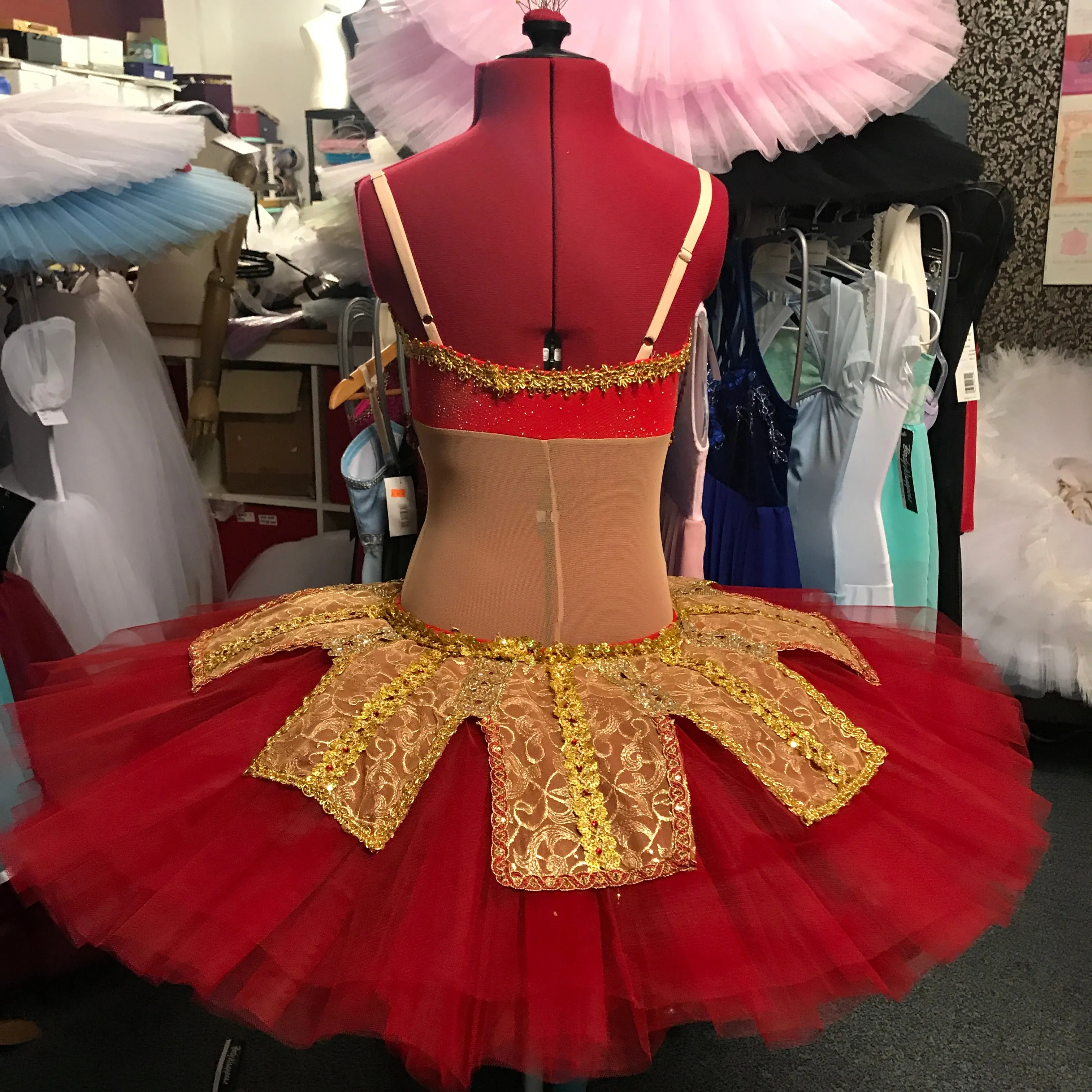 Le Corsaire red tutu - Hire only