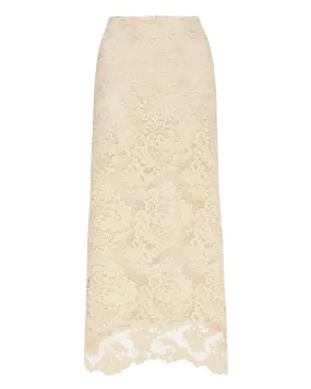 Mara Lace Skirt (Buff)