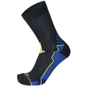 Mico Active Travel socks medium weight Zero Odor X-Static Buon Cammino CA01510 002 blue