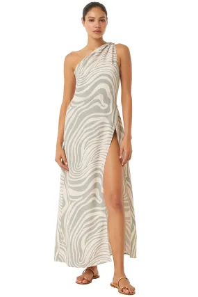 Misa - Persephone Dress - Zebra Abstract