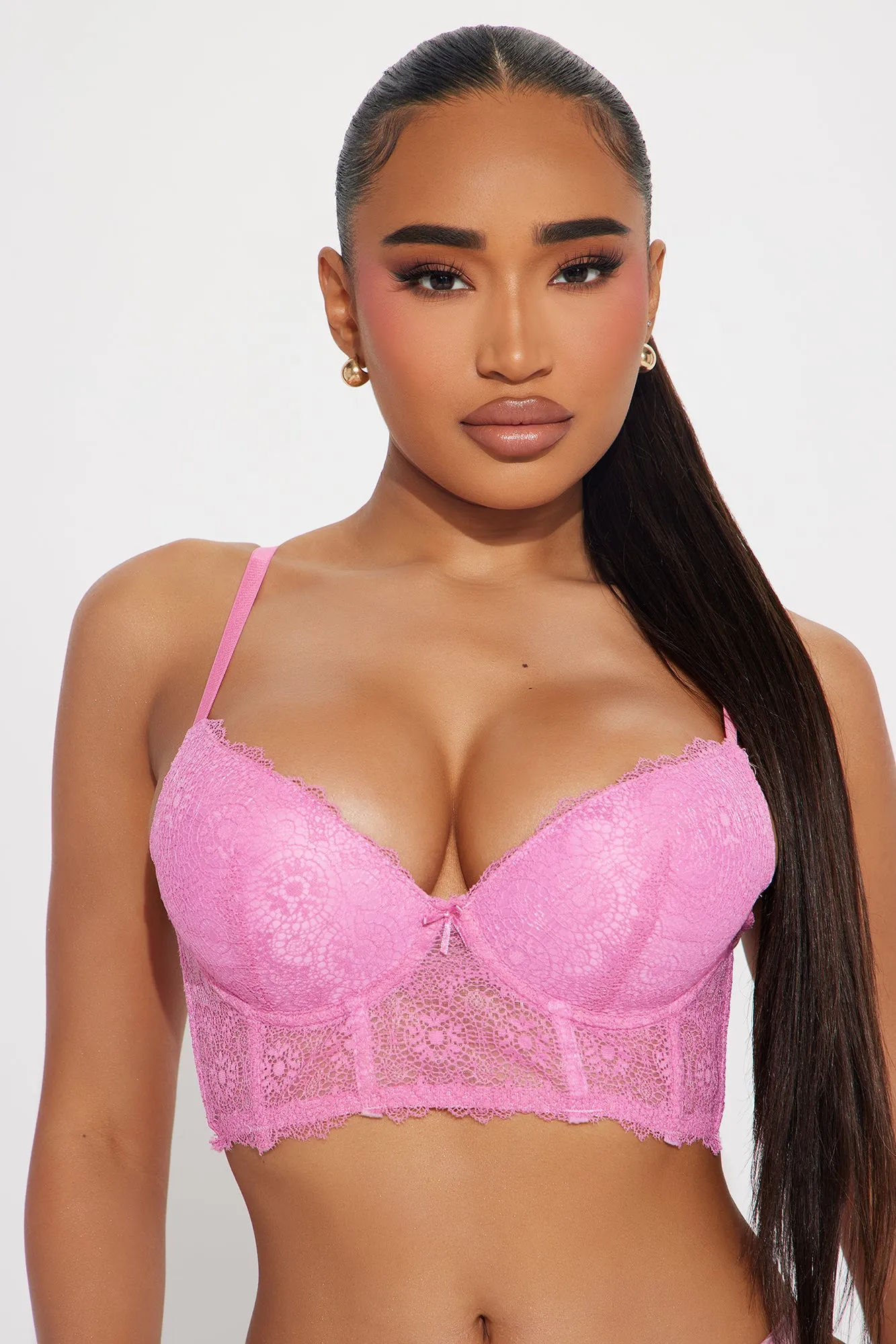 Nights Of Romance 2 Pack Bras - Rose/Combo