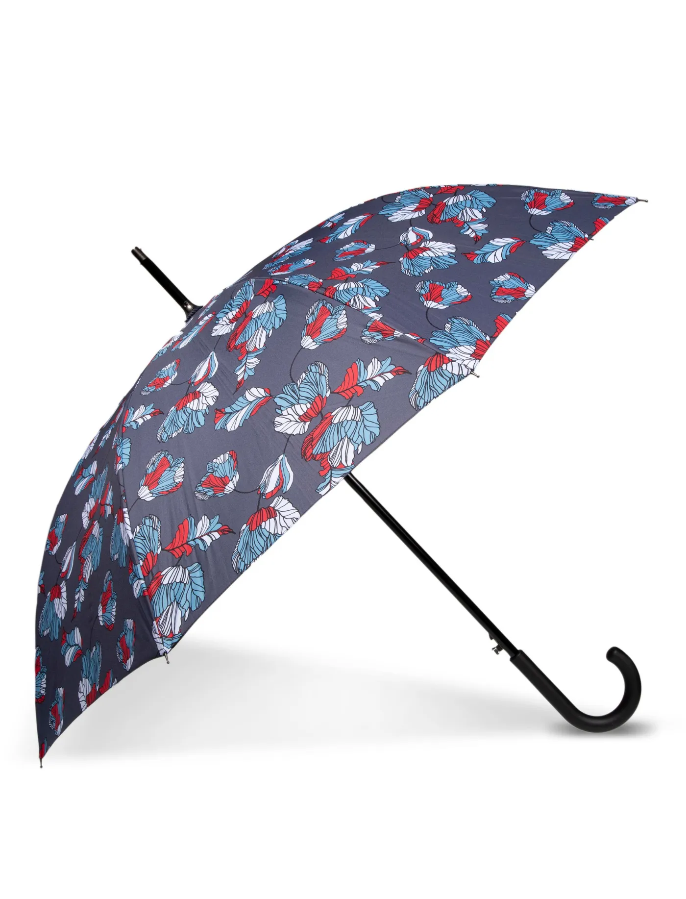 Parapluie Canne Auto Fleurs Japonaises