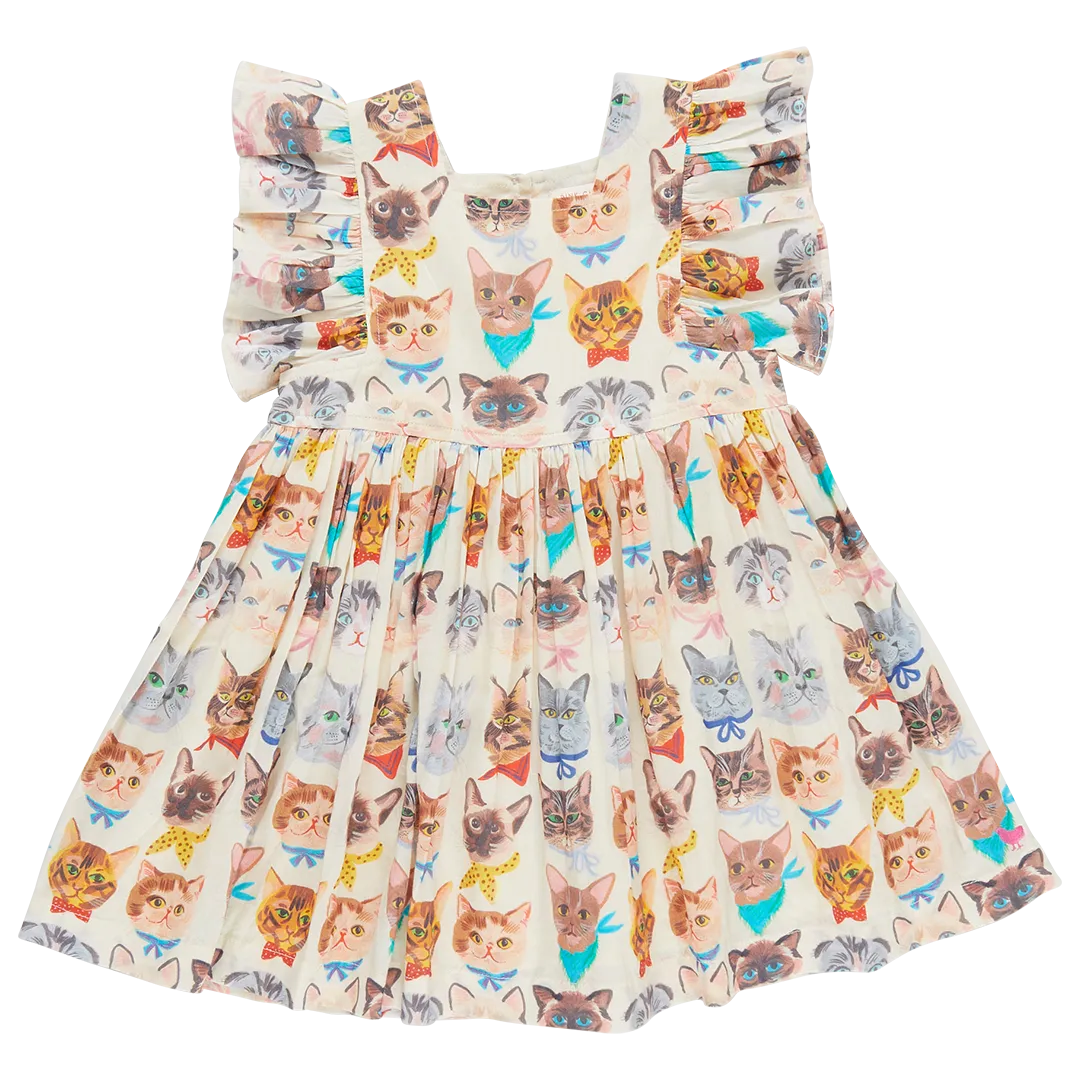 Pink Chicken Elsie Dress - Cool Cats