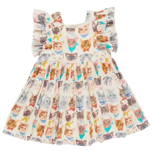 Pink Chicken Elsie Dress - Cool Cats