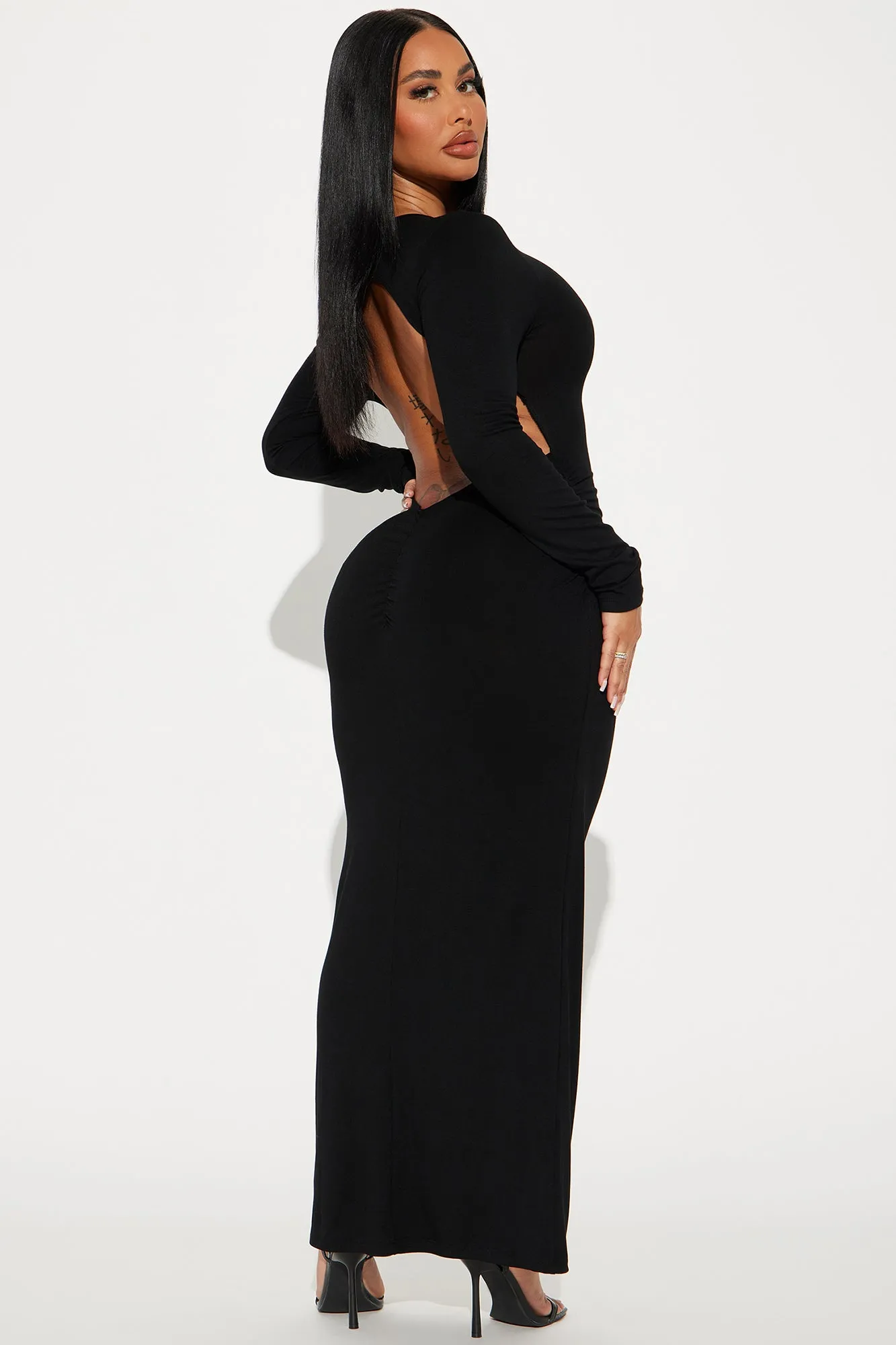 Secretly Sexy Maxi Dress - Black