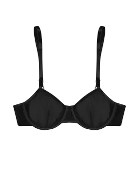 sheer tactel underwire bra