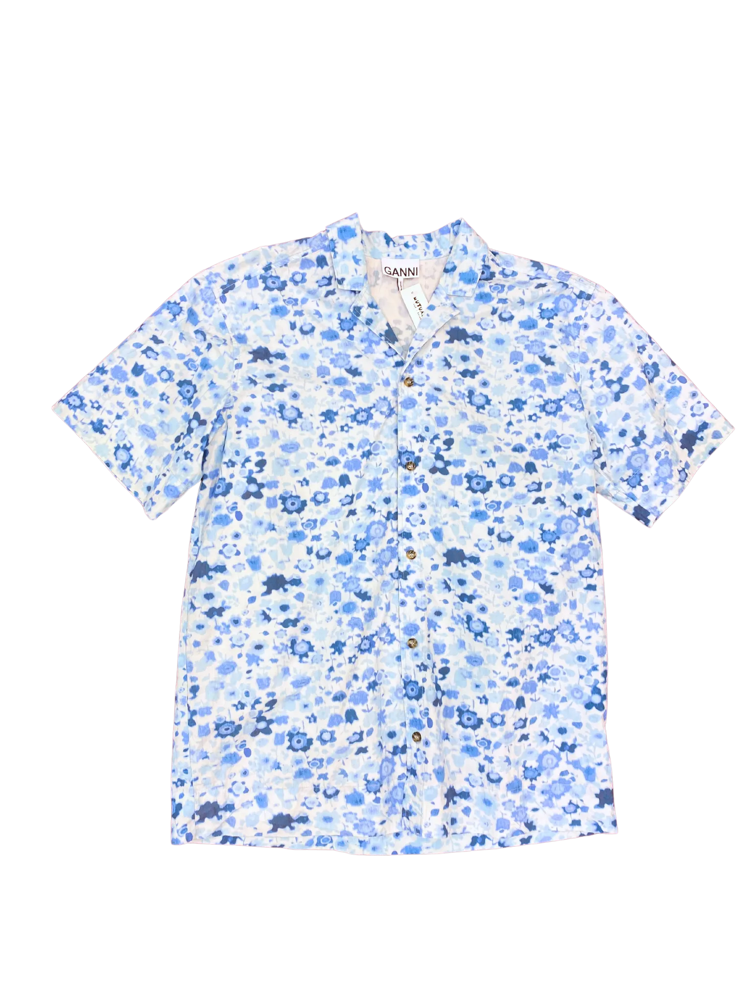 Size L - Ganni Floral Shirt