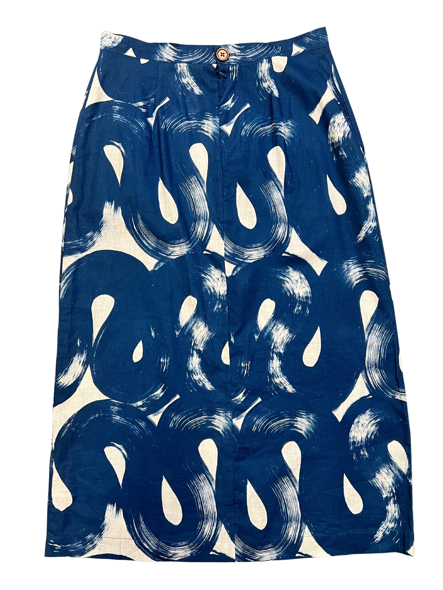 Size XS - Nancybird Blue Swirls Skirt