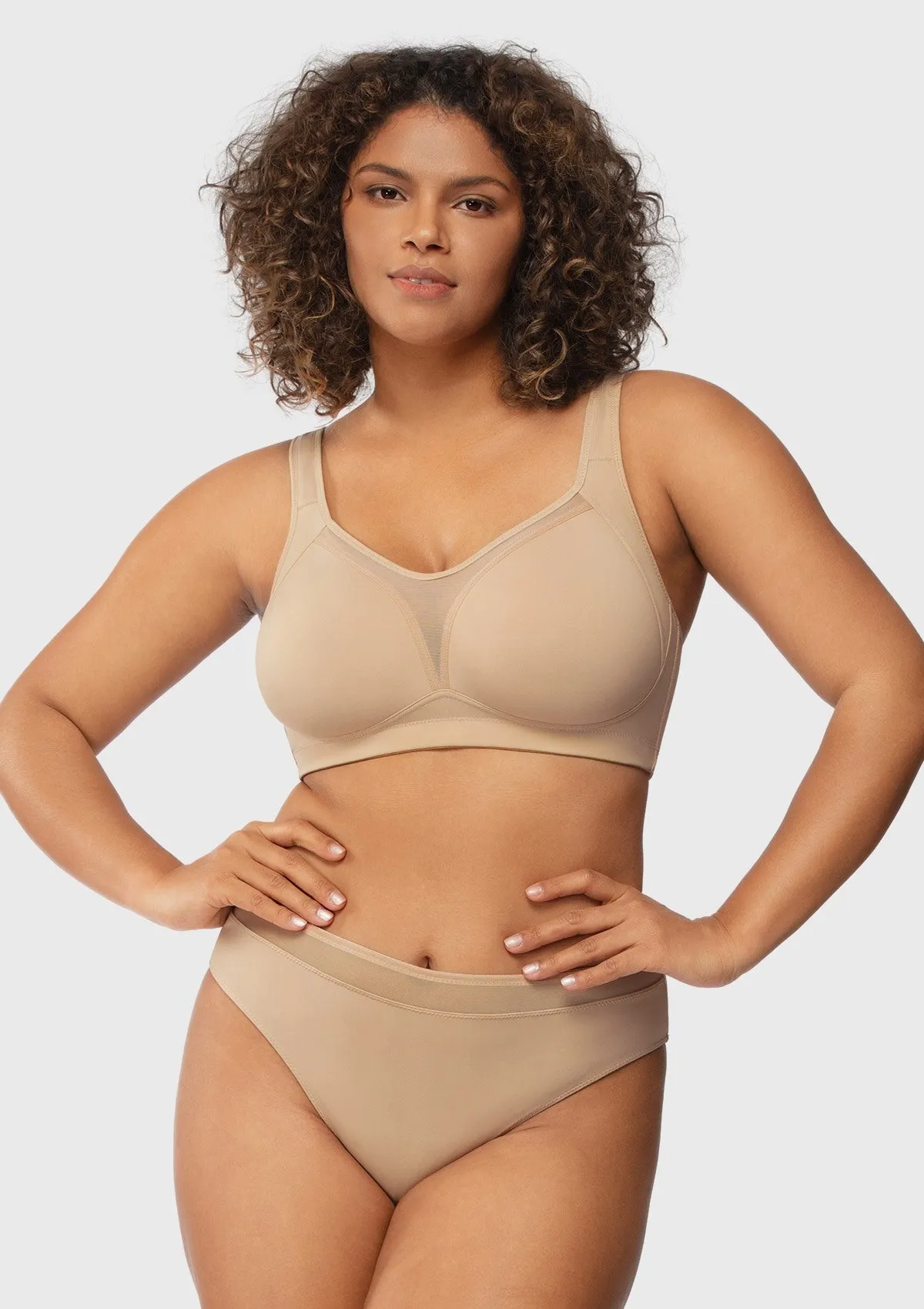 SoftSculpt Non-Padded Full Coverage Minimizer Wireless Bra