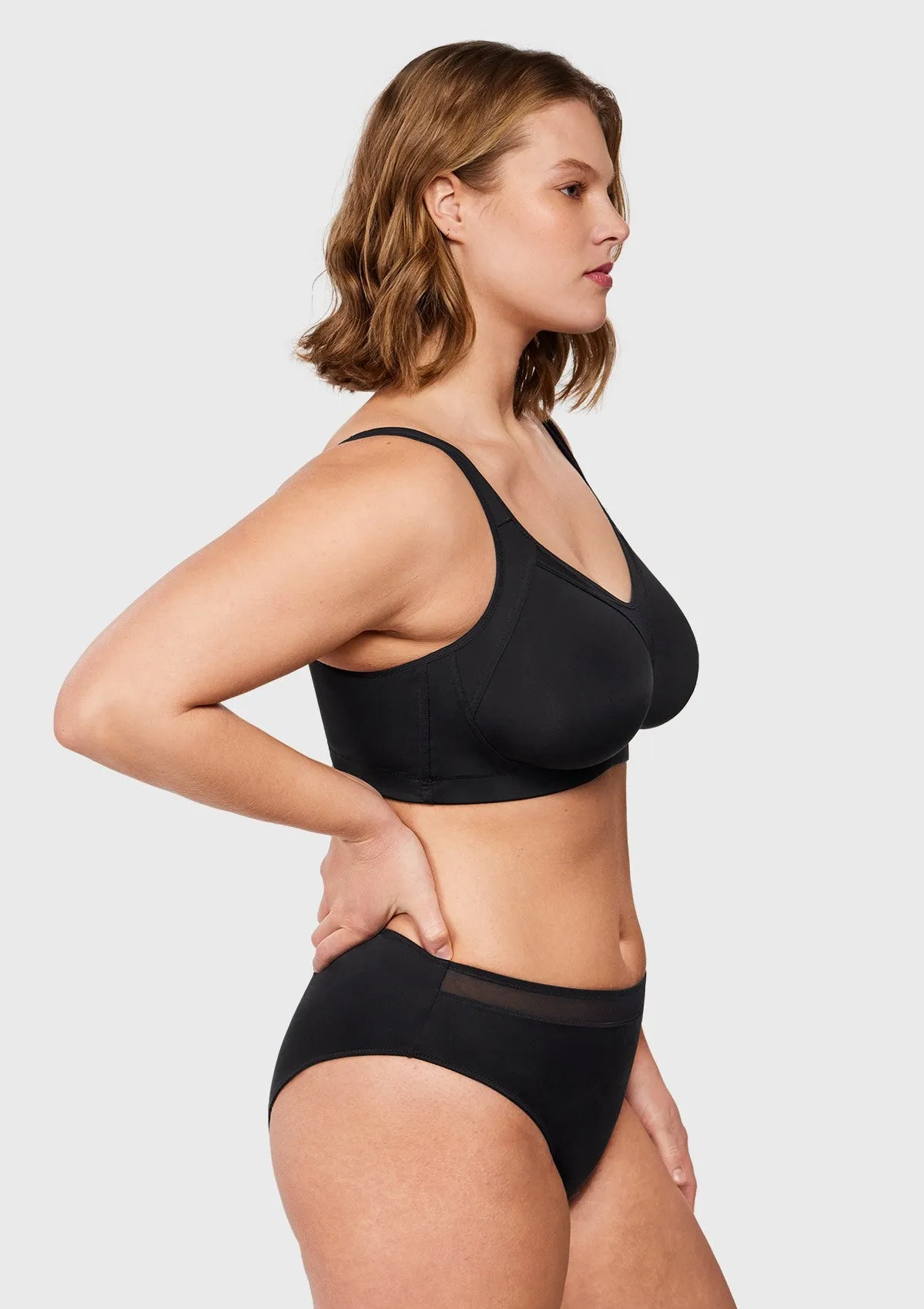 SoftSculpt Non-Padded Full Coverage Minimizer Wireless Bra