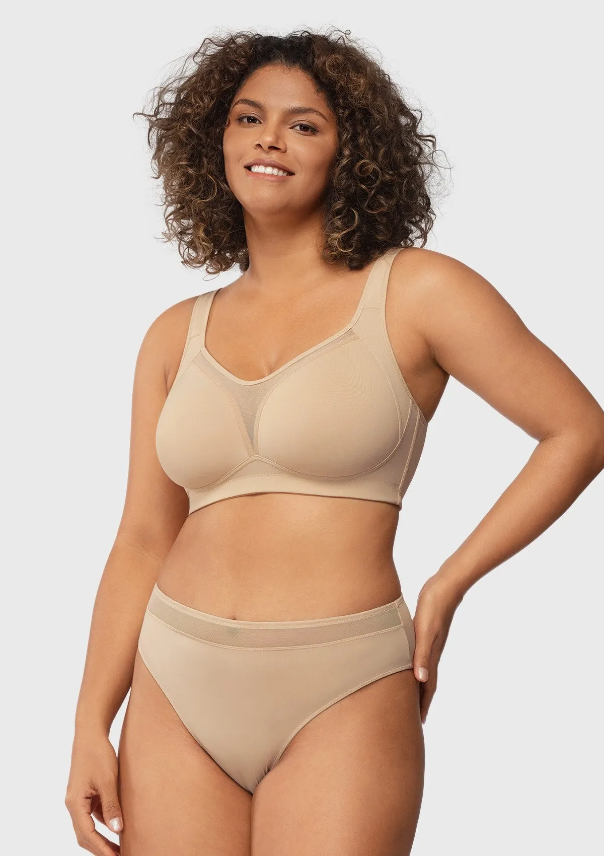 SoftSculpt Non-Padded Full Coverage Minimizer Wireless Bra