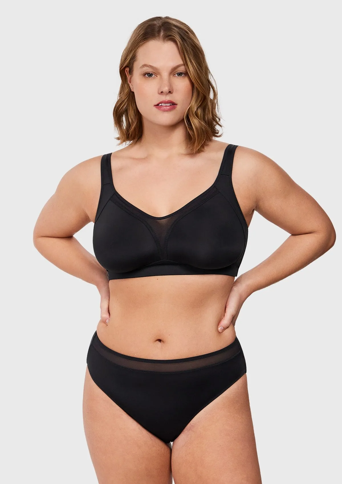 SoftSculpt Non-Padded Full Coverage Minimizer Wireless Bra