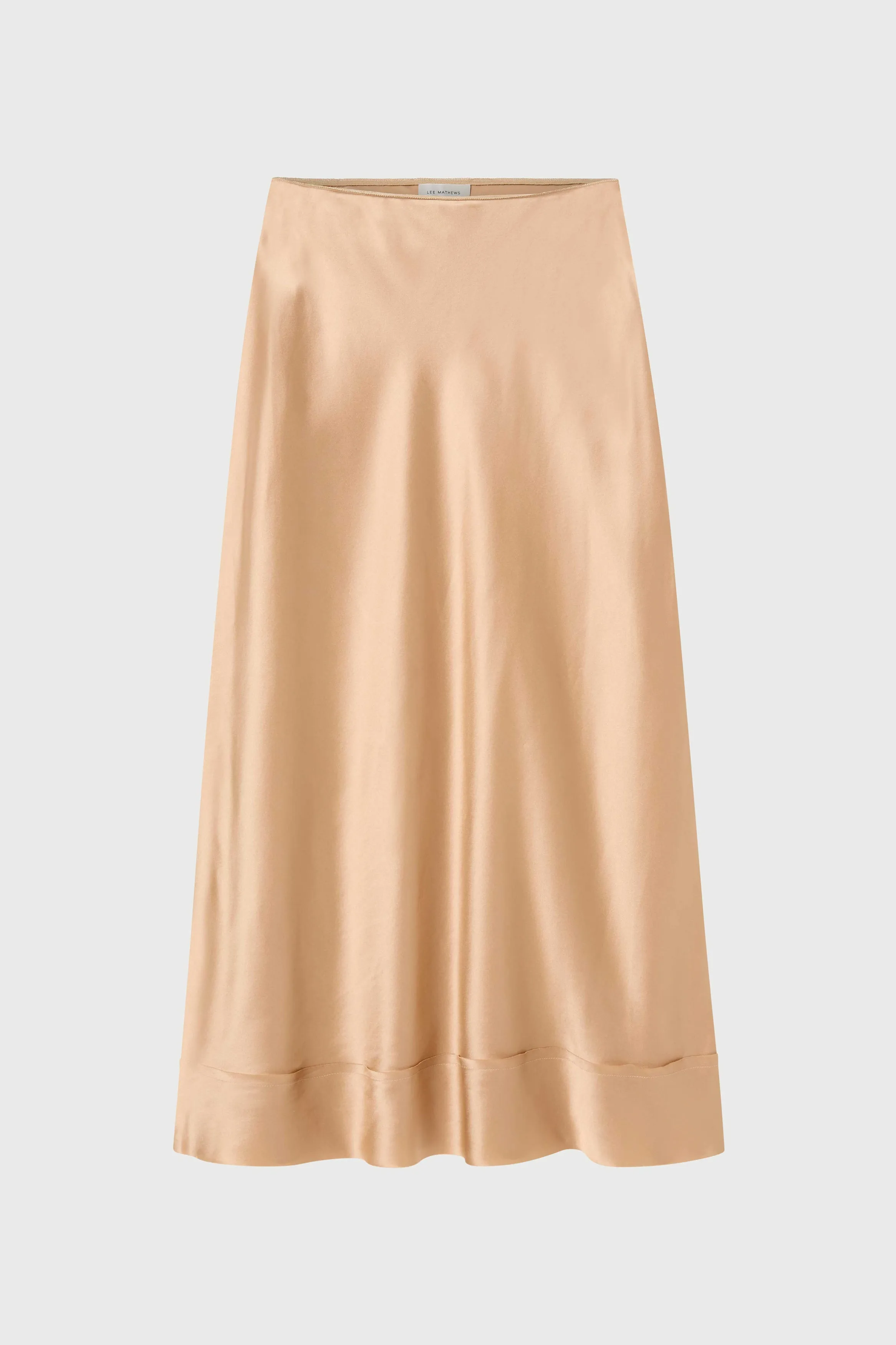 Stella Silk Satin Skirt